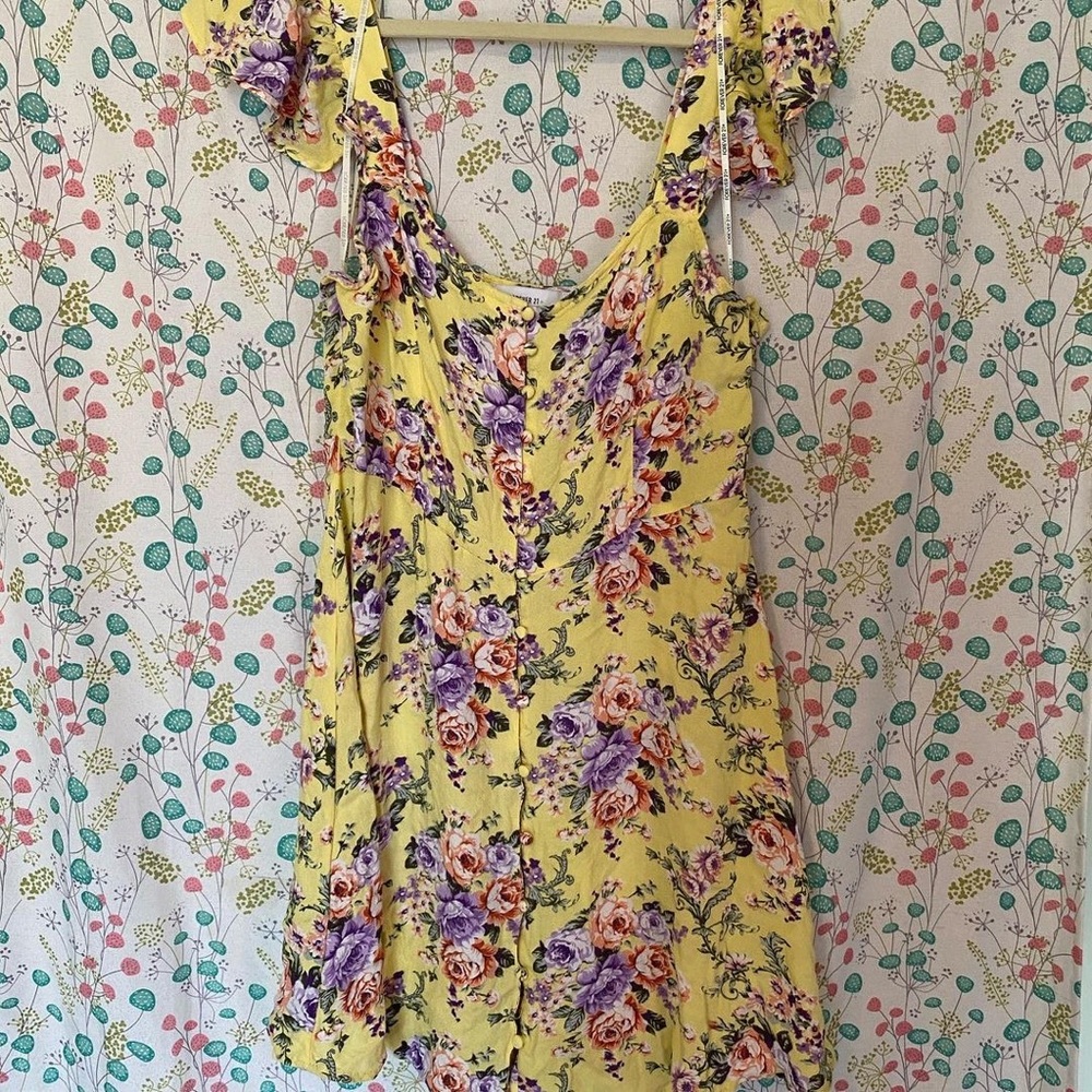 Forever 21 plus size floral dress